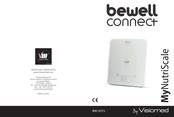 VISIOMED Bewell Connect MyNutriScale BW-SCF5 Manuel D'utilisation