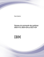 IBM 9009-42A Manuel D'instructions