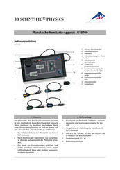 3B SCIENTIFIC PHYSICS U10700 Mode D'emploi