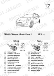 Erich Jaeger 748514 Consignes De Montage