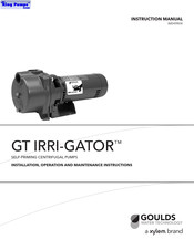 Goulds GT30 Directives D'installation, D'utilisation Et D'entretien