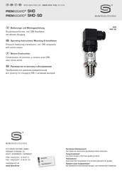 S+S Regeltechnik PREMASGARD SHD-SD-I100 Notice D'instruction