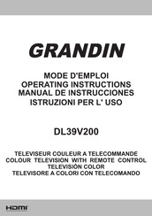 Grandin DL39V200 Mode D'emploi