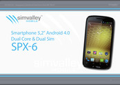 Simvalley Mobile PX-3535-675 Mode D'emploi