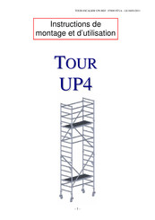 ASD TOUR UP4 Instructions De Montage Et D'utilisation