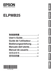 Epson ELPMB25 Guide De L'utilisateur