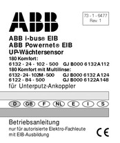ABB i-bus EIB Mode D'emploi