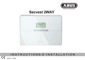 Abus Secvest 2WAY Instructions D'installation