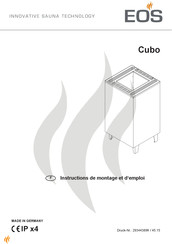 EOS Cubo Instructions De Montage Et D'emploi