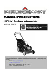 Powersmart DB8631 Manuel D'instructions