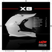 Lazer Helmets X8 Manuel D'utilisation