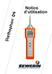 sewerin Stethophon 04 Notice D'utilisation