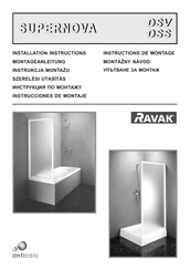 RAVAK 841-861 Instructions De Montage