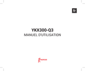 Woodpecker YKX300-Q3 Manuel D'utilisation