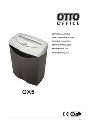 Otto Office OX5 Notice D'utilisation