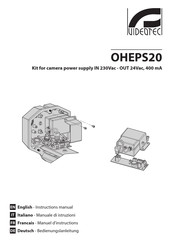 Videotec OHEPS20 Manuel D'instructions