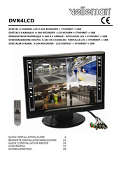 Velleman DVR4LCD Guide D'installation Rapide