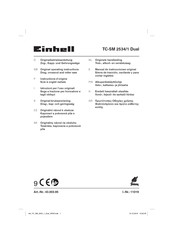 EINHELL TC-SM 2534/1 Dual Instructions D'origine