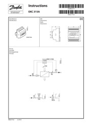 Danfoss EKC 315A Instructions