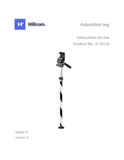 Hillrom A-70116 Instructions D'utilisation