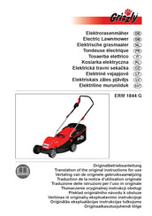 Grizzly ERM 1844 G Traduction De La Notice D'utilisation Originale