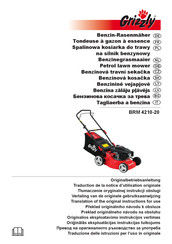 Grizzly BRM 4210-20 Traduction De La Notice D'utilisation Originale