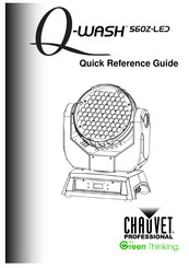 Chauvet Professional Q-WASH 560Z-LED QRG Guide De Référence Rapide
