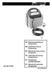 Mannesmann 01795 Instructions De Service