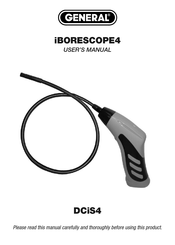 General iBORESCOPE4 Manuel D'utilisation