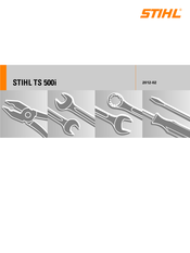 Stihl TS 500i Manuel D'instructions