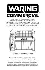 Waring Commercial CTS1000CND Manuel D'instructions
