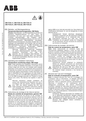 ABB CM-TCS.23 Instructions De Montage Et De Mise En Service