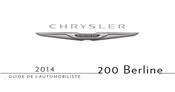 Chrysler 200 Berline 2014 Guide De L'automobiliste