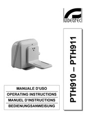 Videotec PTH911 Manuel D'instructions