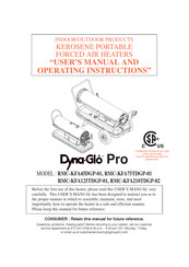 Dyna-Glo Pro RMC-KFA210TDGP-02 Manuel De L'utilisateur Et Instructions D'utilisation