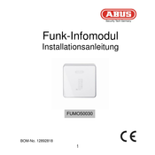 Abus FUMO50030 Instructions D'installation