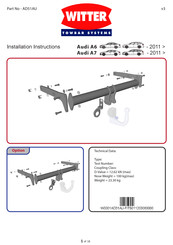 Witter AD51AU Instructions De Montage