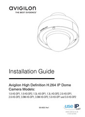 Avigilon 1.0-H3-DP1 Guide D'installation