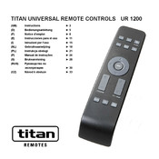 Titan UR 1200 Notice D'emploi