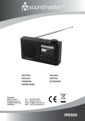 SOUNDMASTER IR6500SW Manuel D'instructions