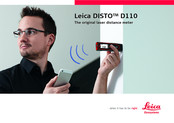 Leica Geosystems DISTO E7100i Mode D'emploi