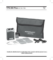 Performance Health TPN 200 Plus Manuel D'instructions