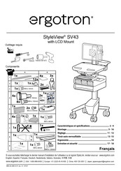 Ergotron StyleView SV43 Manuel D'installation