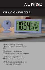 Auriol VWS2010 Manuel D'utilisation Et Informations Sur Les Services