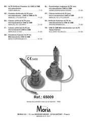 MORIA 65009 Manuel Utilisateur