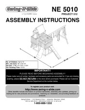 Swing-N-Slide NE 5010 ProJect 512 Manuel D'instructions