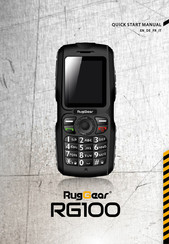 RugGear RG100 Mode D'emploi