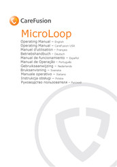 CareFusion MicroLoop Manuel D'utilisation