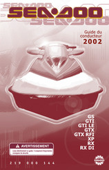 Sea-doo GTI 2002 Guide Du Conducteur