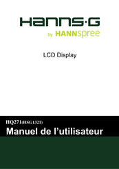 HANNspree HANNS.G HSG1321 Manuel De L'utilisateur